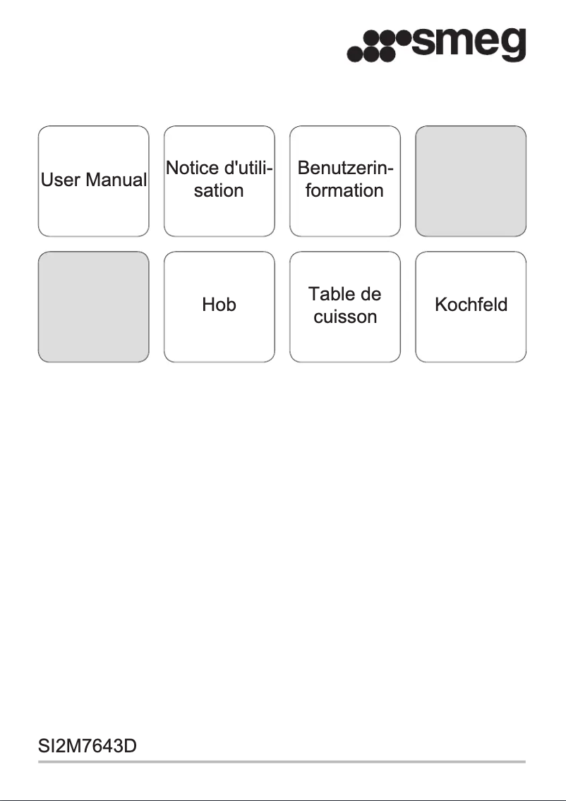 Page n°1 - Manuel utilisateur Smeg SI2M7643D