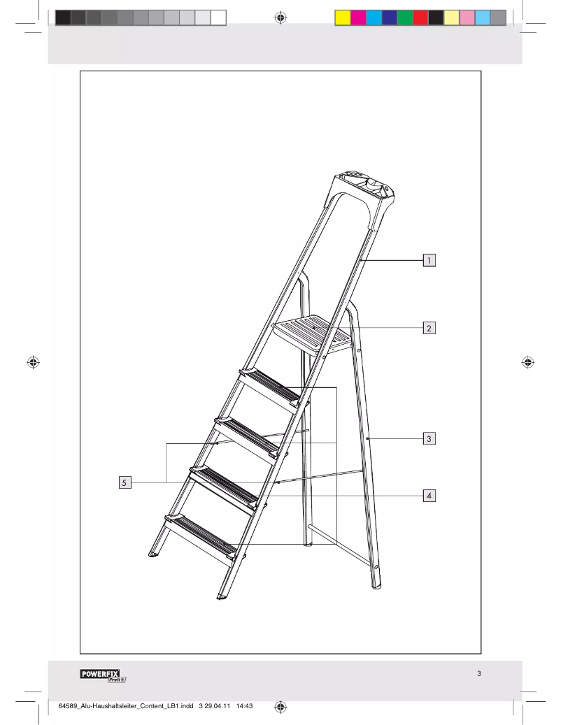 Page n°1 - Manuel utilisateur Powerfix IAN 64589