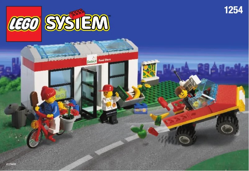 Page 1 de la notice Manuel utilisateur Lego SELECT SHOP