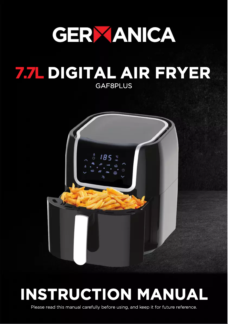 Page 1 de la notice Manuel utilisateur Germanica GAF8PLUS