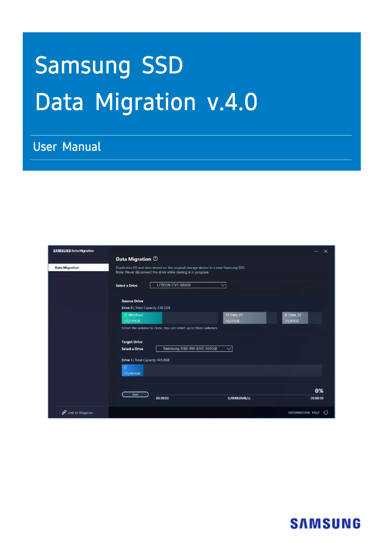 Page 1 de la notice Manuel utilisateur Samsung MZ-V8P2T0BW