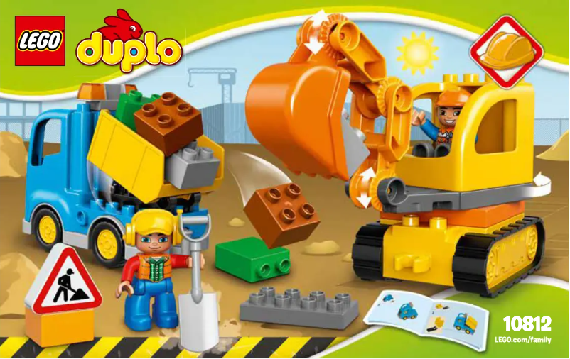 Página 1 del manual Manual de usuario Lego Duplo 10812