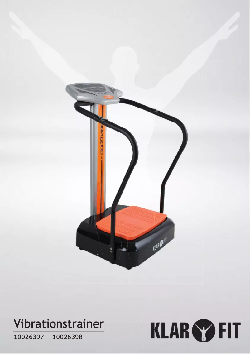 Page n°1 - Manuel utilisateur Klarfit Goodvibe 10026398