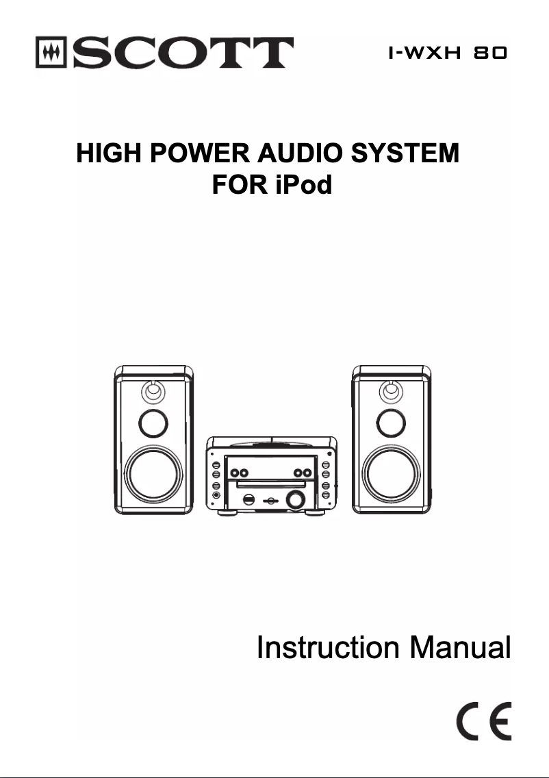Page 1 de la notice Manuel utilisateur Scott Orion