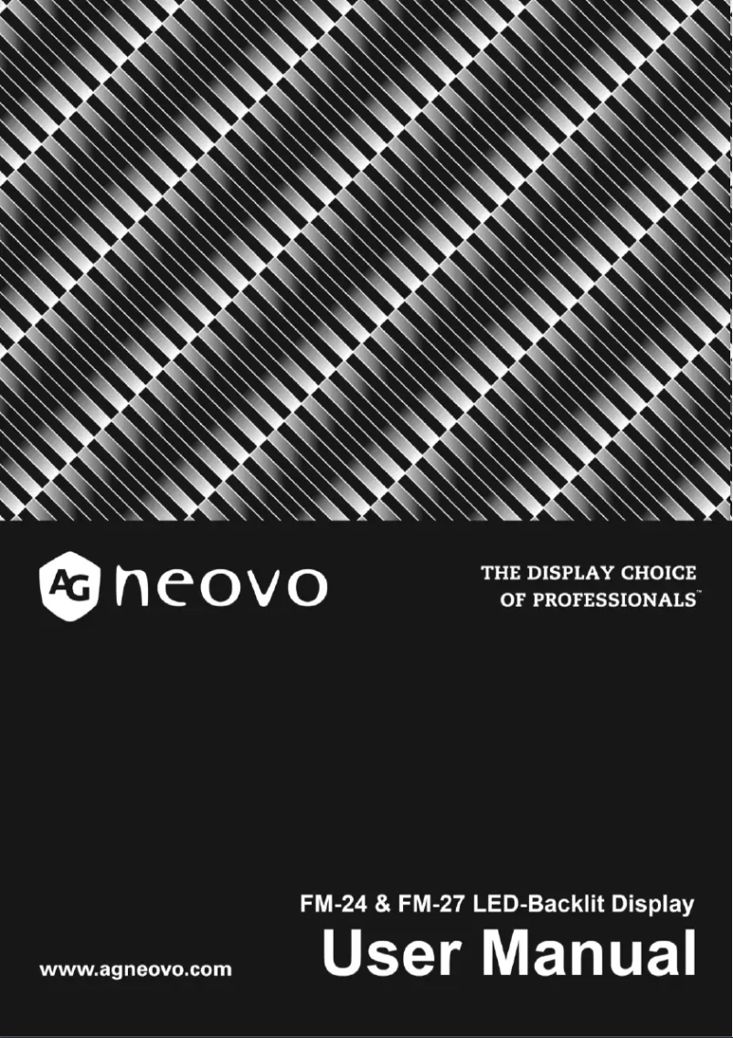 Image de la première page du manuel de l'appareil FM-24