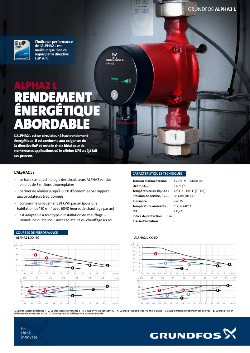 Page n°1 - Brochure Grundfos Alpha2 L