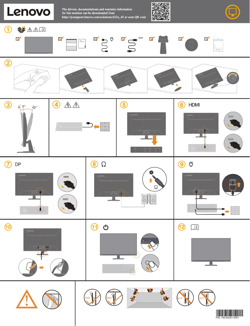 Page n°1 - Manuel utilisateur Lenovo D32u-45