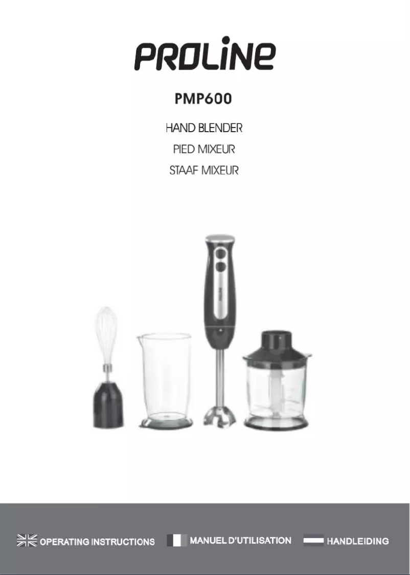 Image de la première page du manuel de l'appareil PMP600