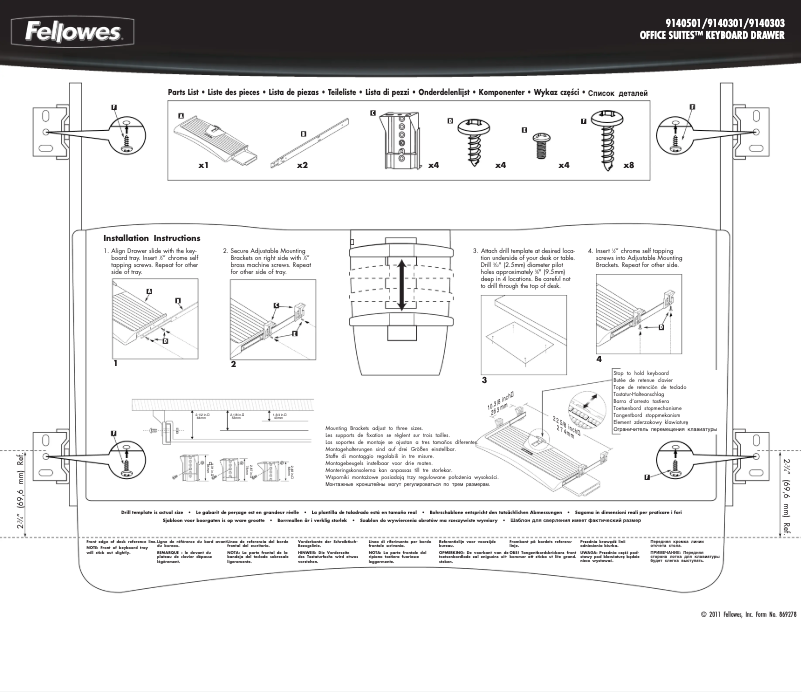 Image de la première page du manuel de l'appareil Office Suites 9140303