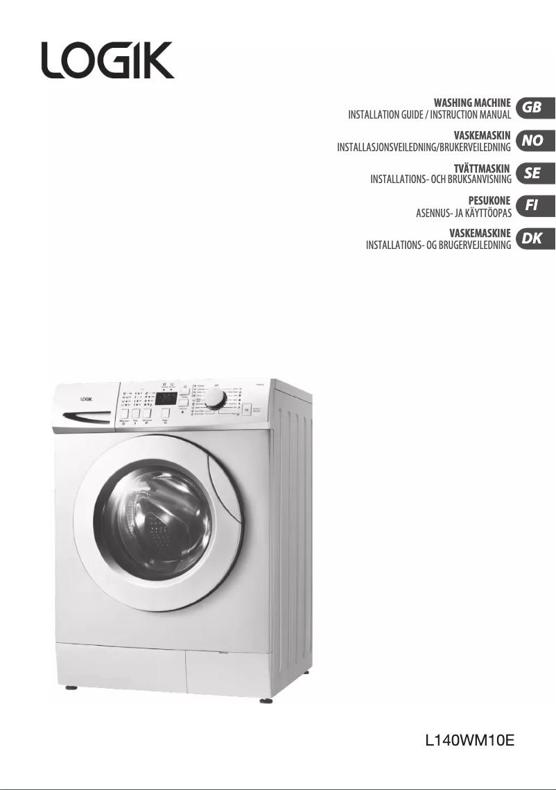 Page 1 de la notice Manuel utilisateur Logik L140WM10E