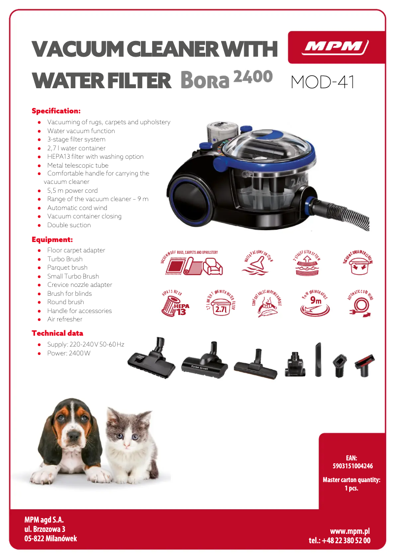 Image de la première page du manuel de l'appareil MOD-41