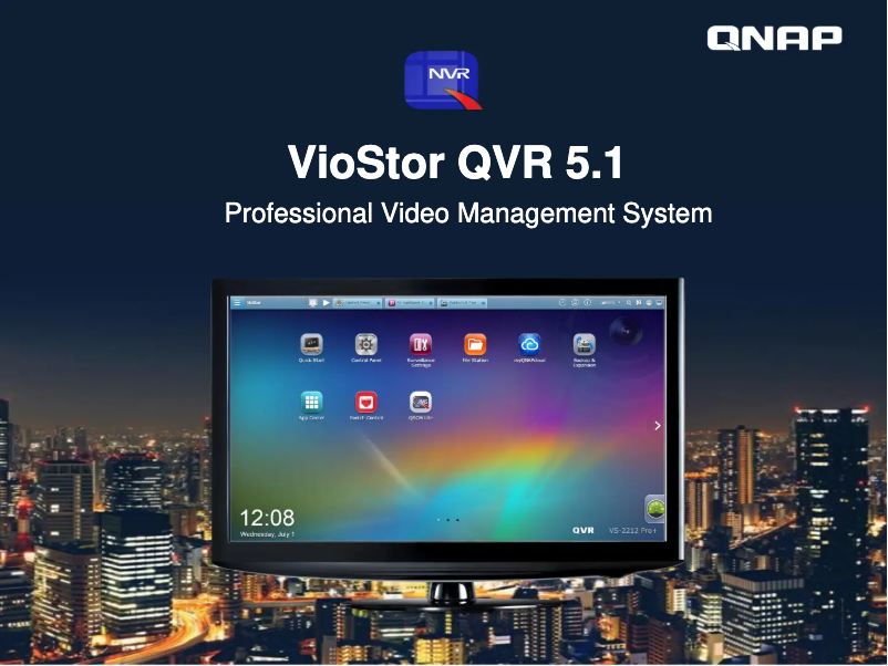 Page n°1 - Fiche technique QNAP VS-8232 Pro+