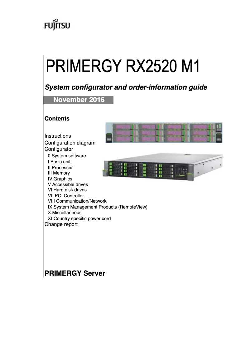 Image de la première page du manuel de l'appareil PRIMEPOWER RX2520 M1