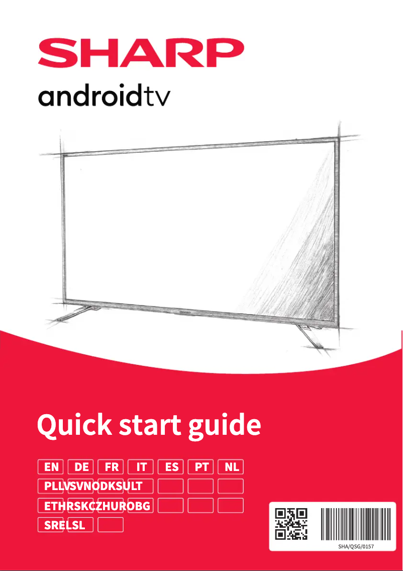 Page n°1 - Guide de démarrage rapide Sharp 42CI2EA