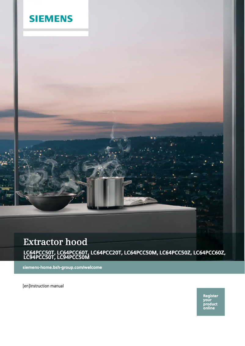 Image de la première page du manuel de l'appareil LC64PCC50M