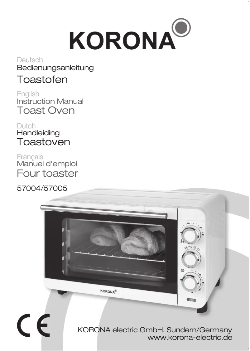 Image de la première page du manuel de l'appareil 57004