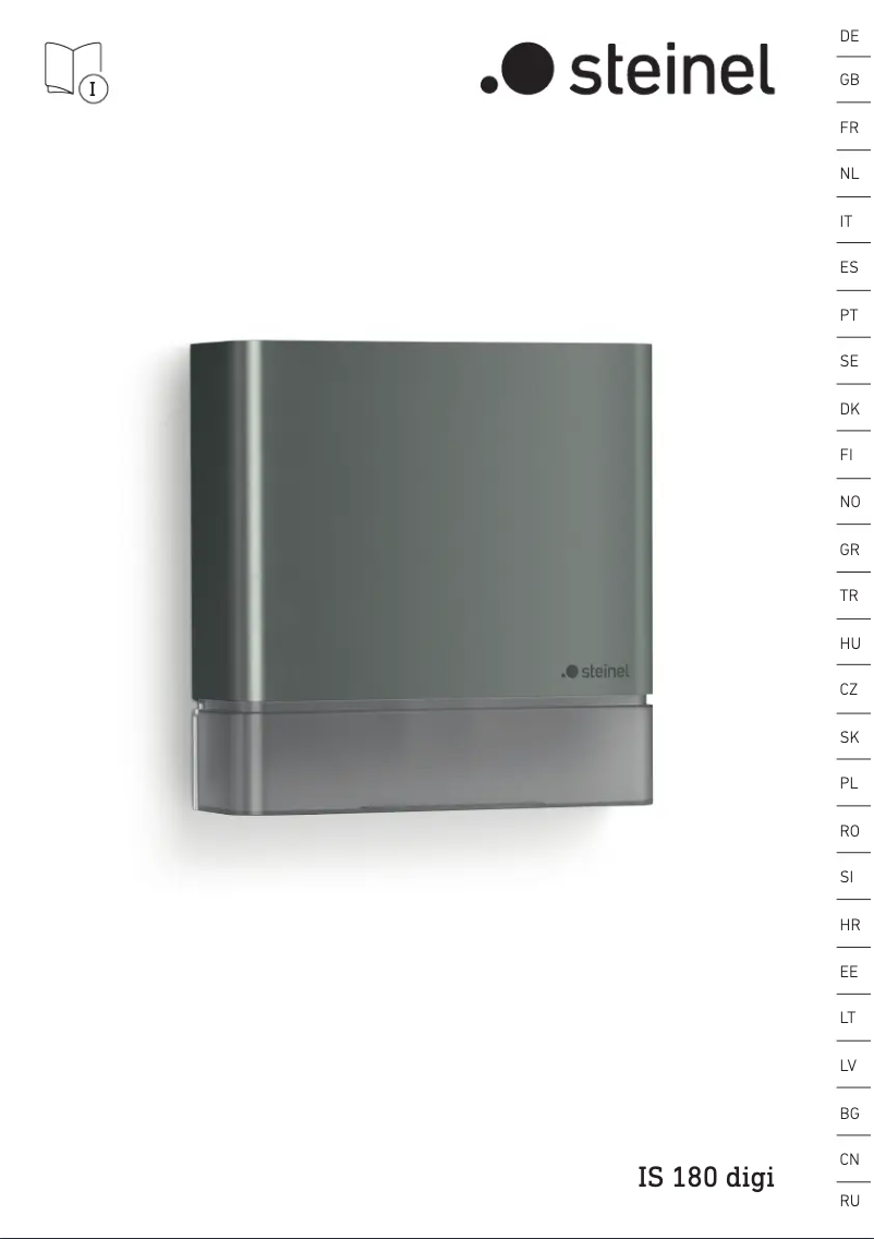 Page 1 de la notice Manuel utilisateur Steinel IS 180 Digi
