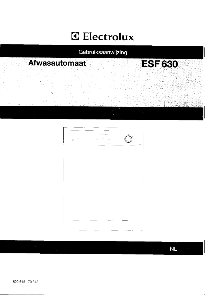 Image de la première page du manuel de l'appareil ESF 630