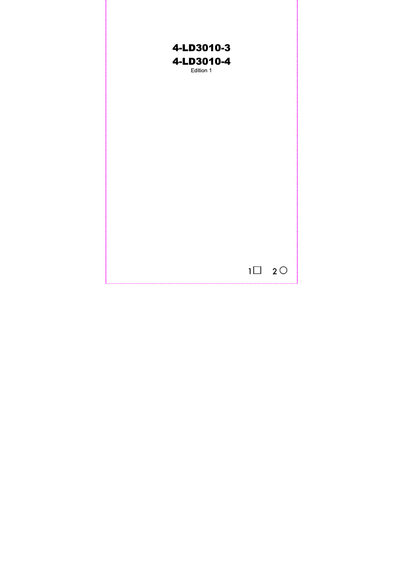 Image de la première page du manuel de l'appareil 4-LD3010-3