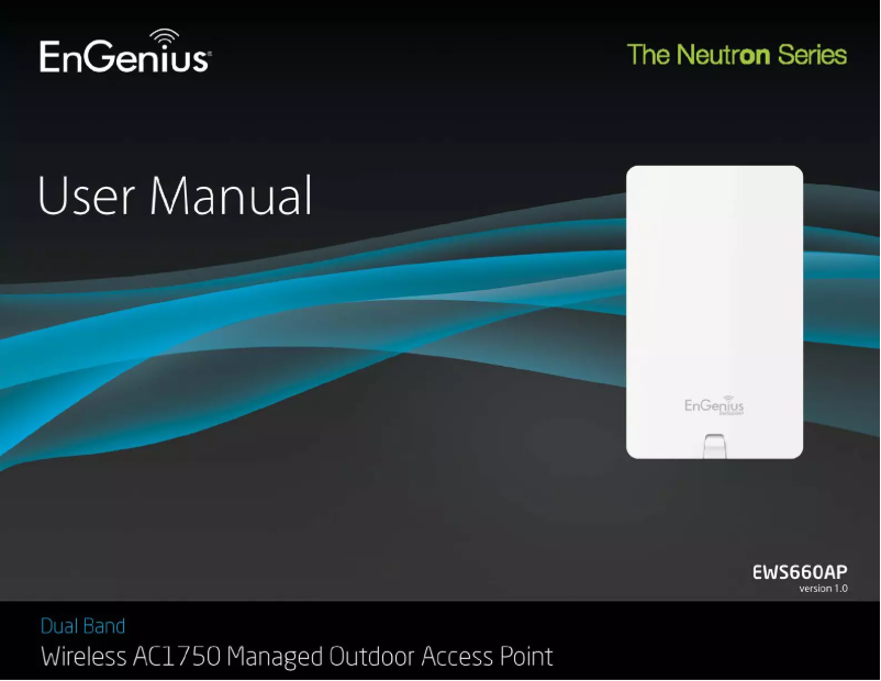 Page 1 de la notice Mode d'emploi EnGenius EWS660AP