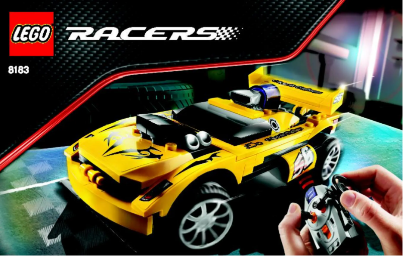 Page 1 de la notice Manuel utilisateur Lego Track Turbo RC