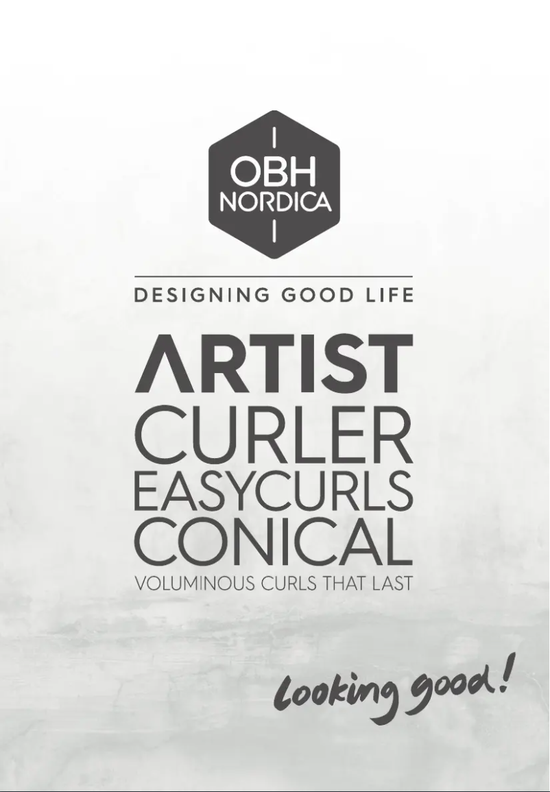 Page n°1 - Manuel utilisateur OBH Nordica Artist NF3240N0