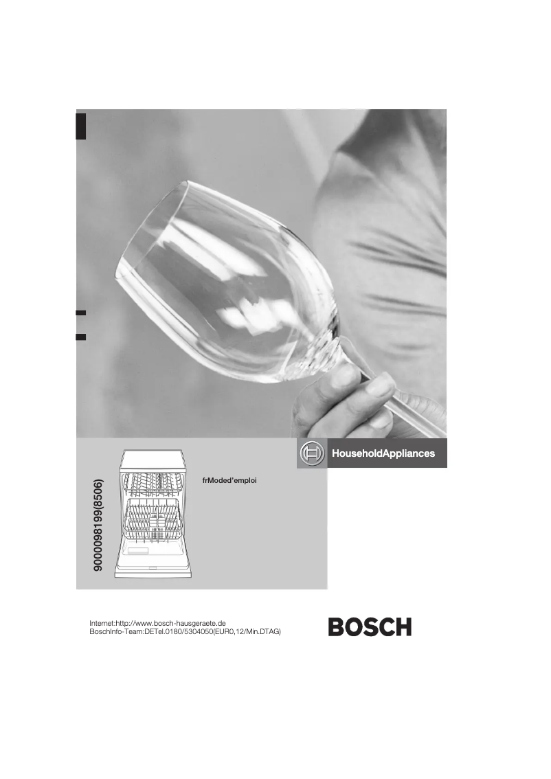Page n°1 - Manuel utilisateur Bosch SGD55E02EU