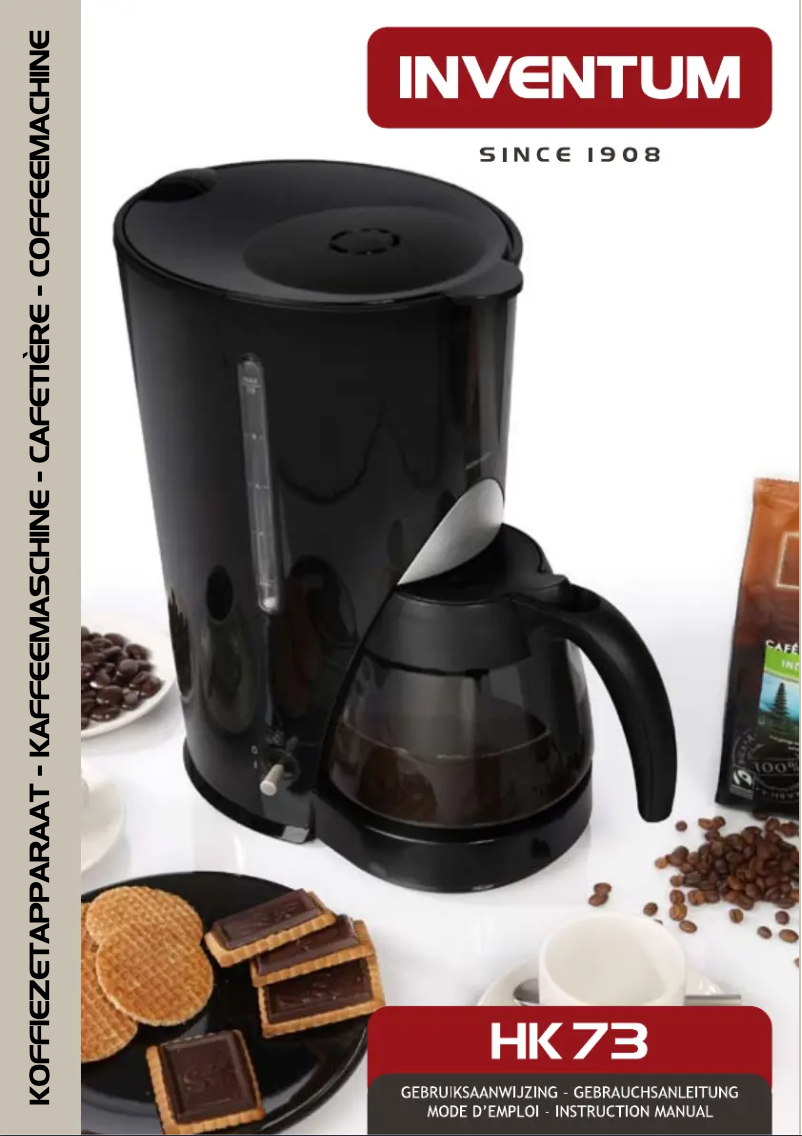 Page 1 de la notice Manuel utilisateur Inventum HK73B