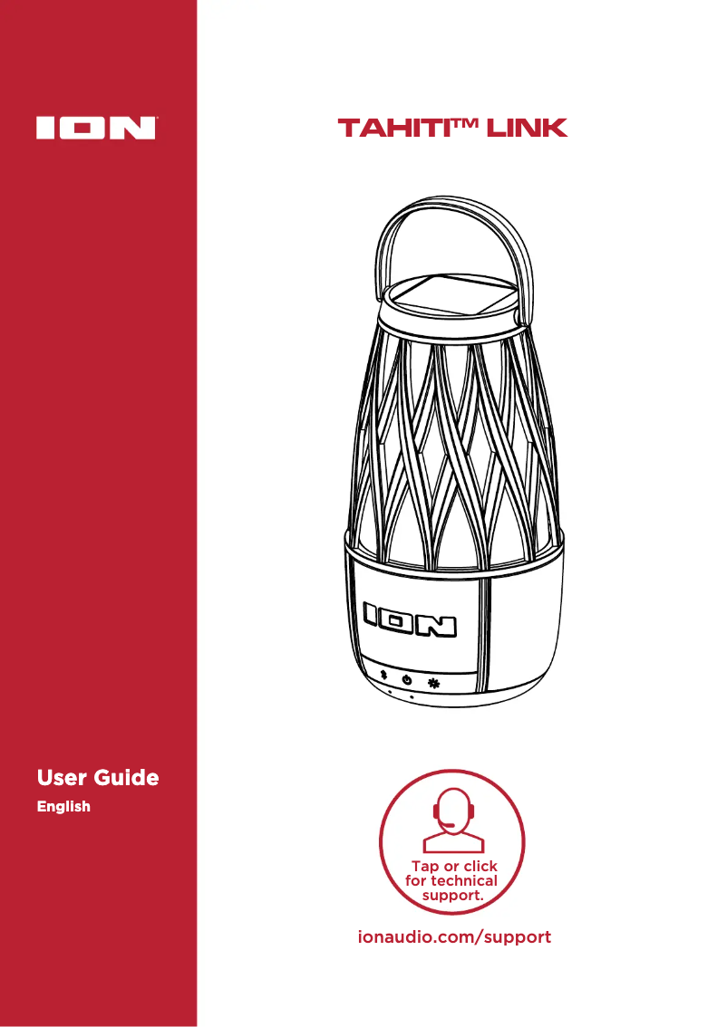 Page n°1 - Manuel utilisateur ION Tahiti Link