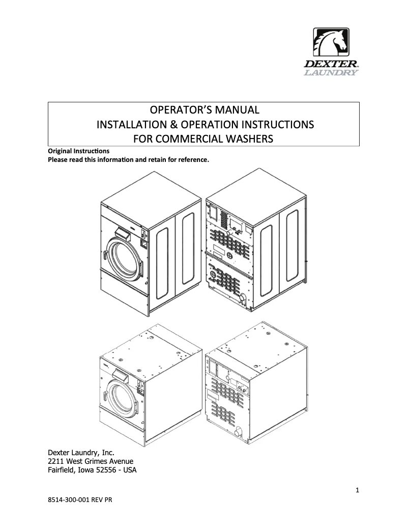 Image de la première page du manuel de l'appareil T-750 Express
