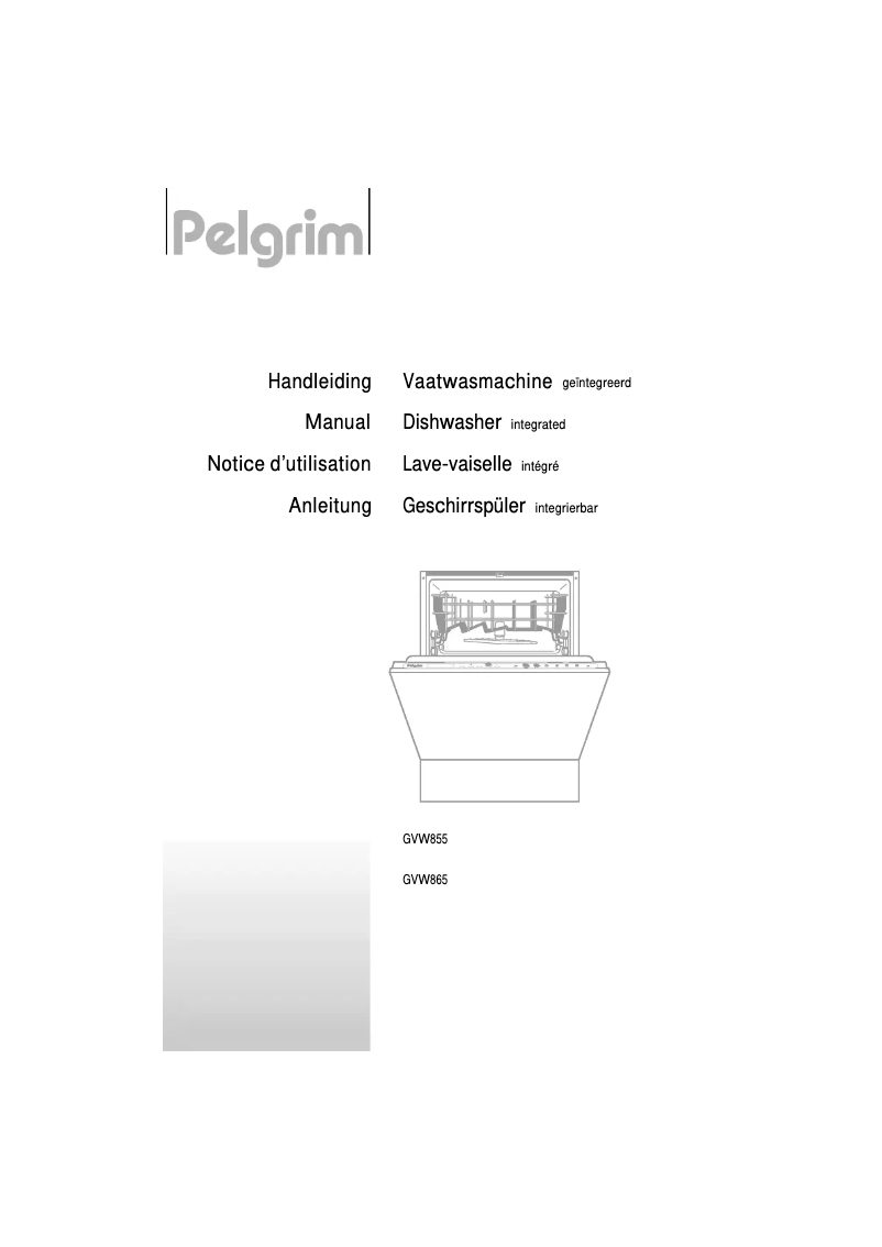 Page n°1 - Manuel utilisateur Pelgrim GVW855