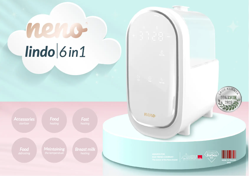 Page 1 de la notice Fiche technique Neno Lindo