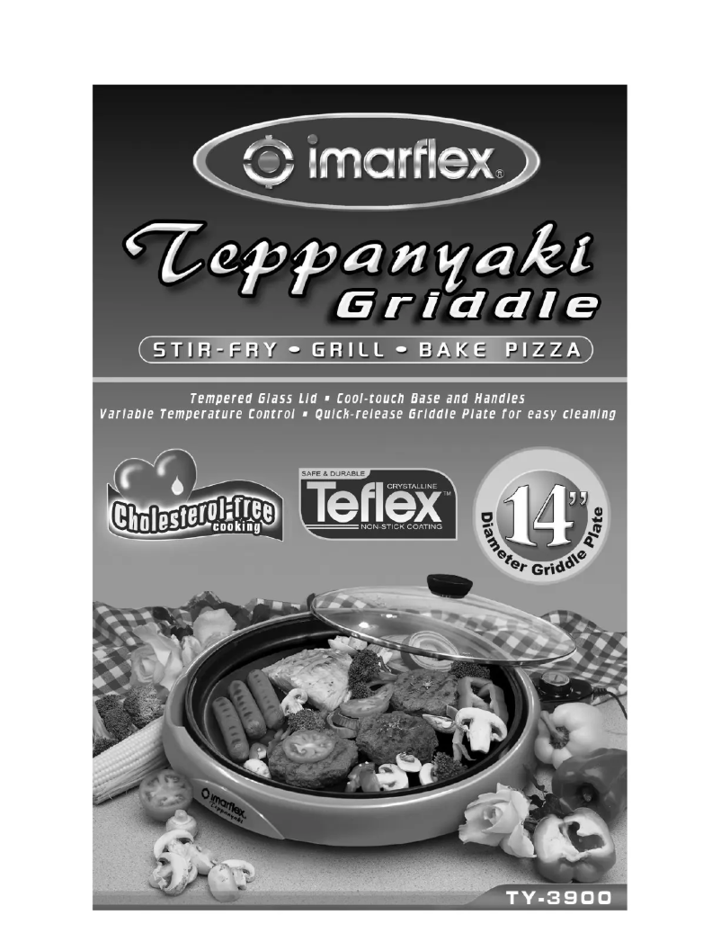 Page 1 de la notice Manuel utilisateur Imarflex TY-3900