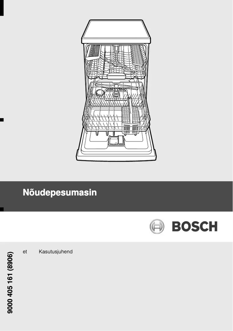 Page n°1 - Manuel utilisateur Bosch SMS 53M08