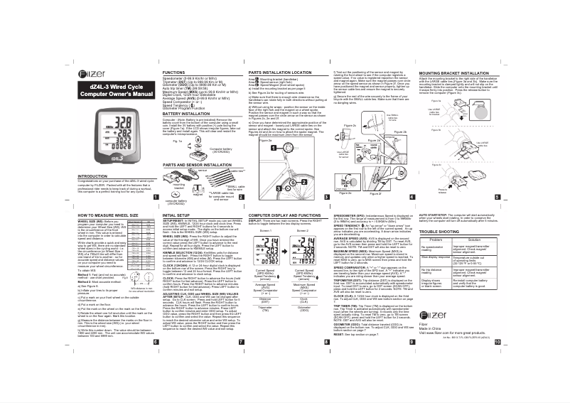 Image de la première page du manuel de l'appareil DZ4L3