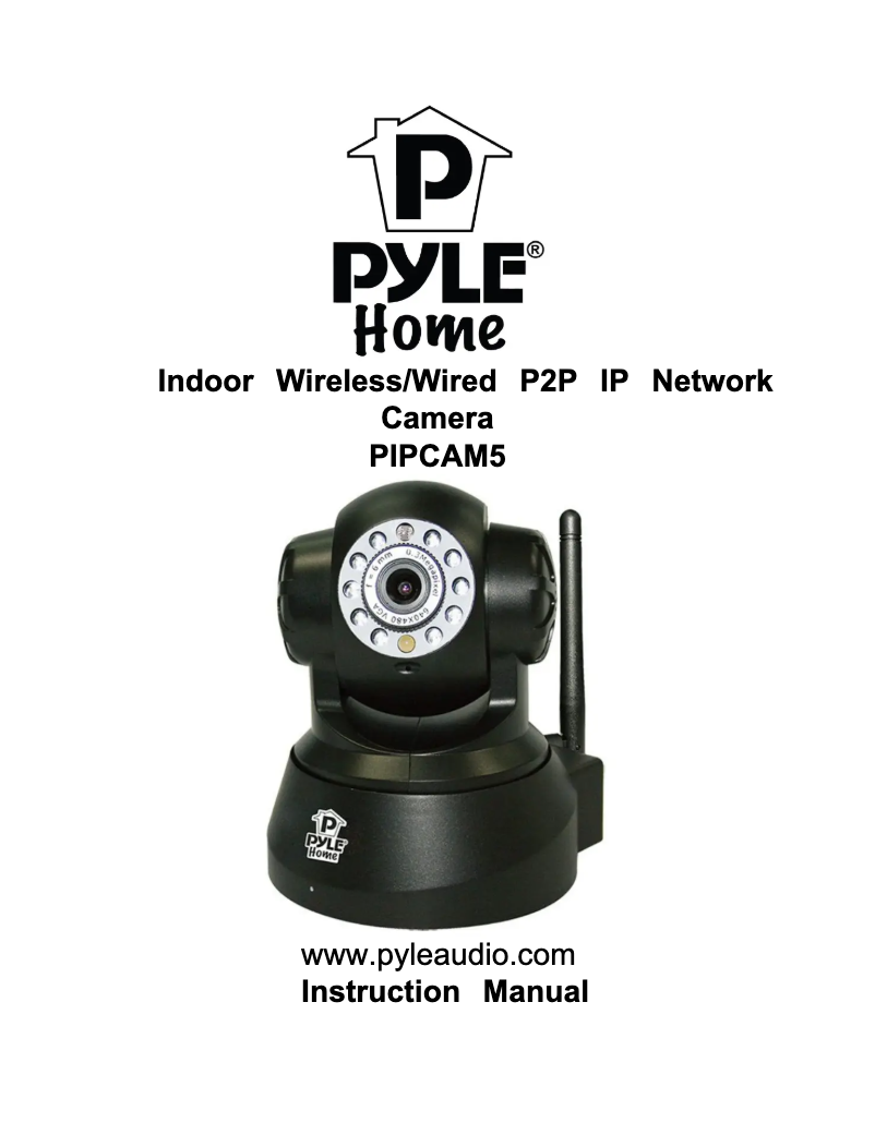 Image de la première page du manuel de l'appareil PIPCAM5