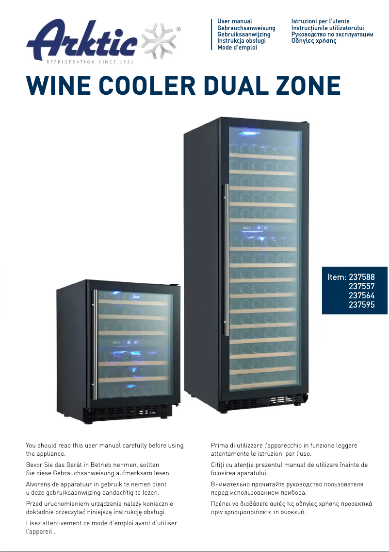 Image de la première page du manuel de l'appareil 237564