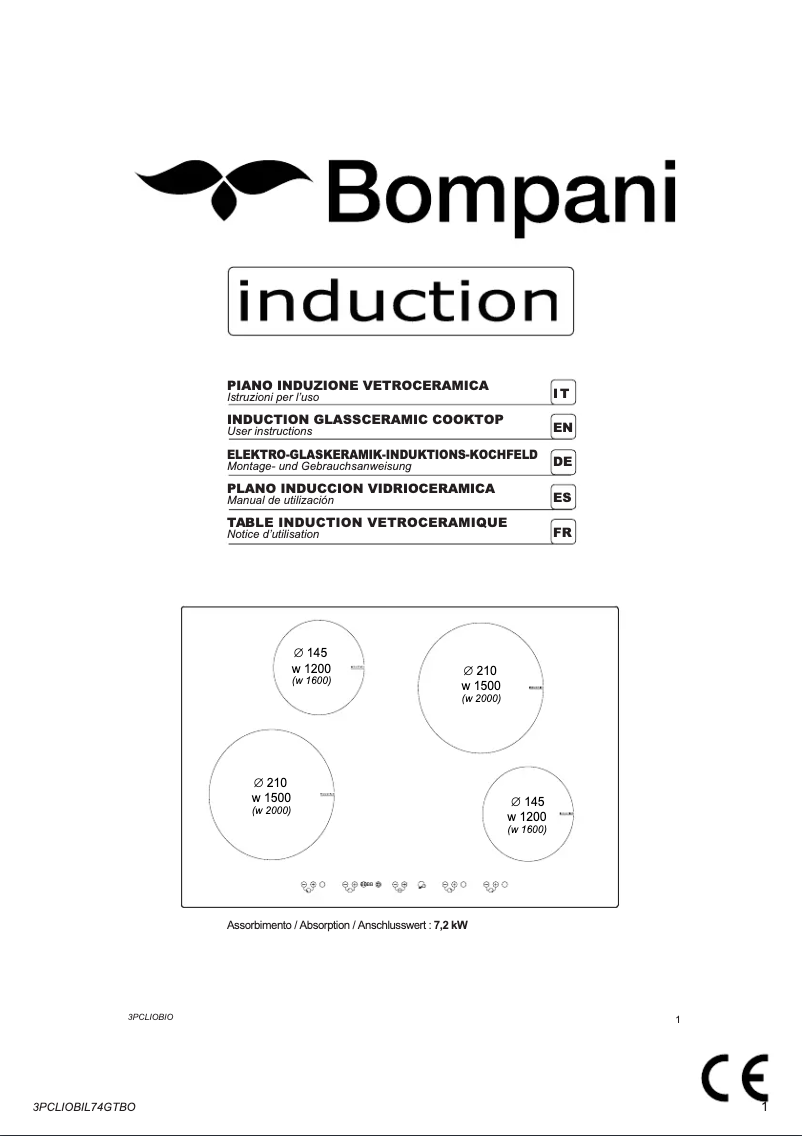 Image de la première page du manuel de l'appareil BO374AA/E