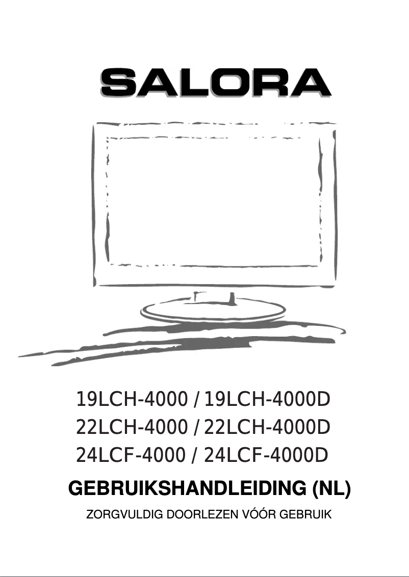 Page 1 de la notice Manuel utilisateur Salora 22LCH-4000