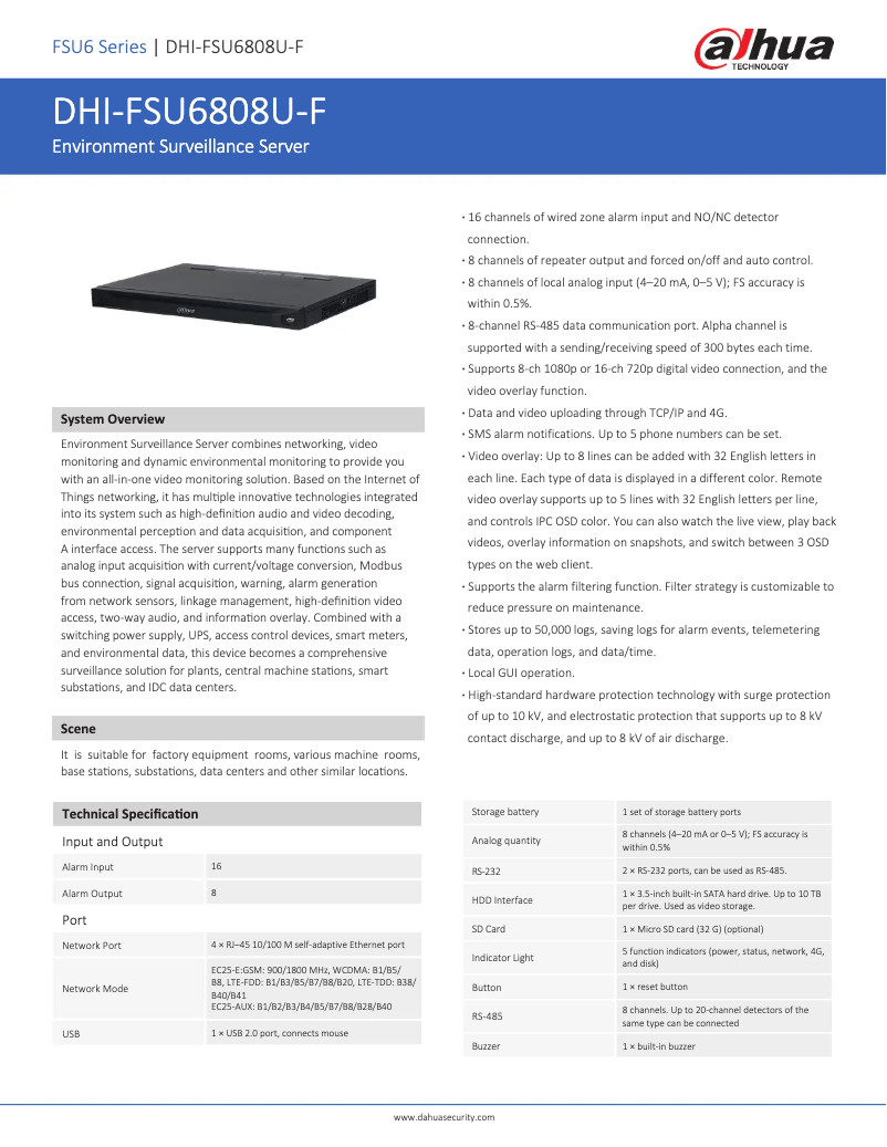 Image de la première page du manuel de l'appareil FSU6808U-F