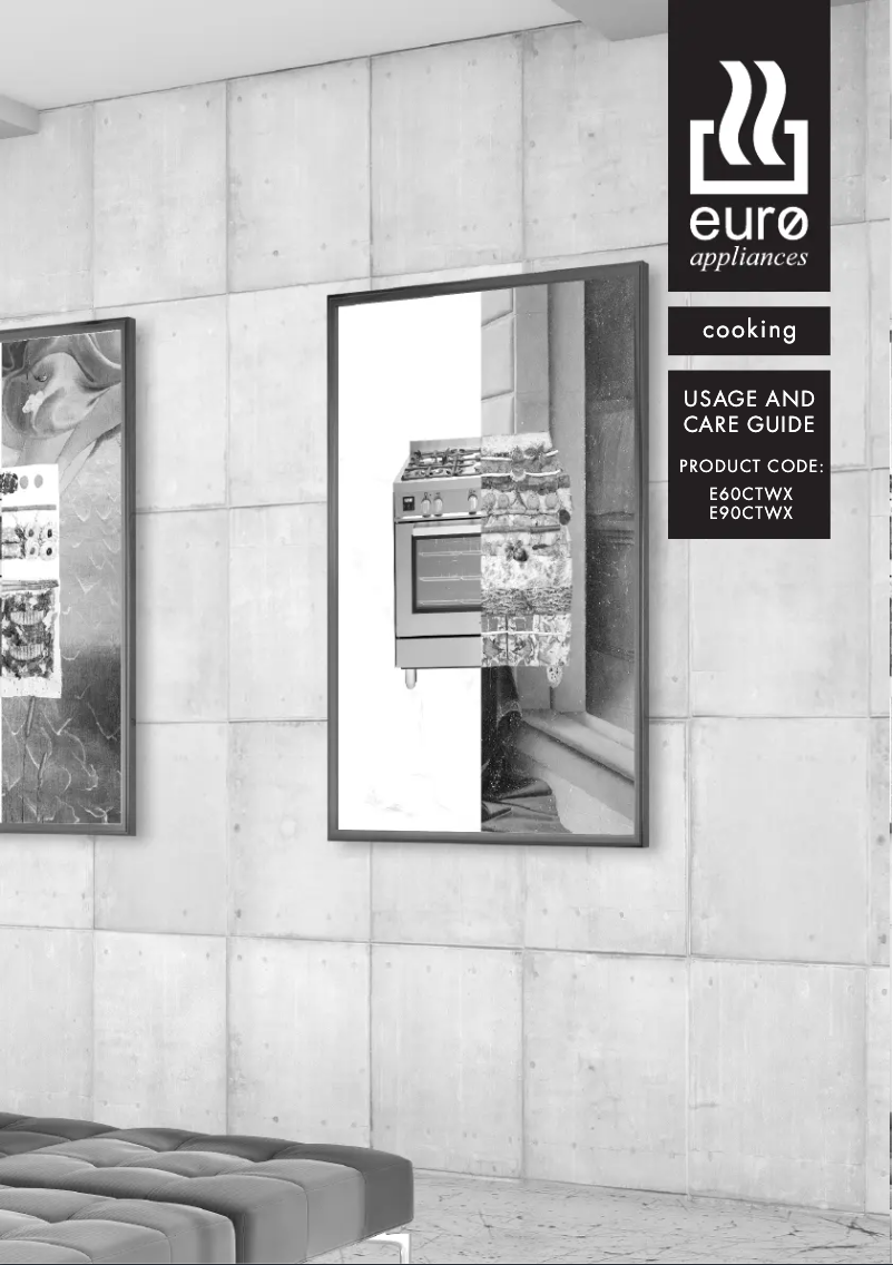 Page n°1 - Manuel utilisateur Euro Appliances E60CTWX