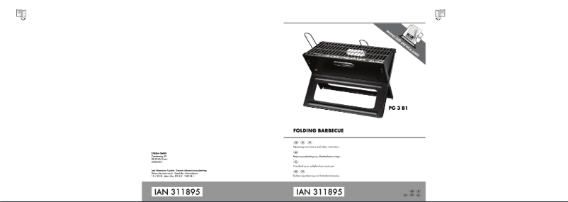 Page 1 de la notice Manuel utilisateur Florabest PG 3 B1