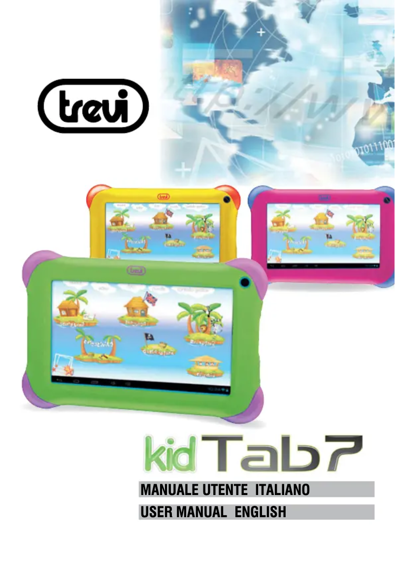 Image de la première page du manuel de l'appareil Kid Tab 7