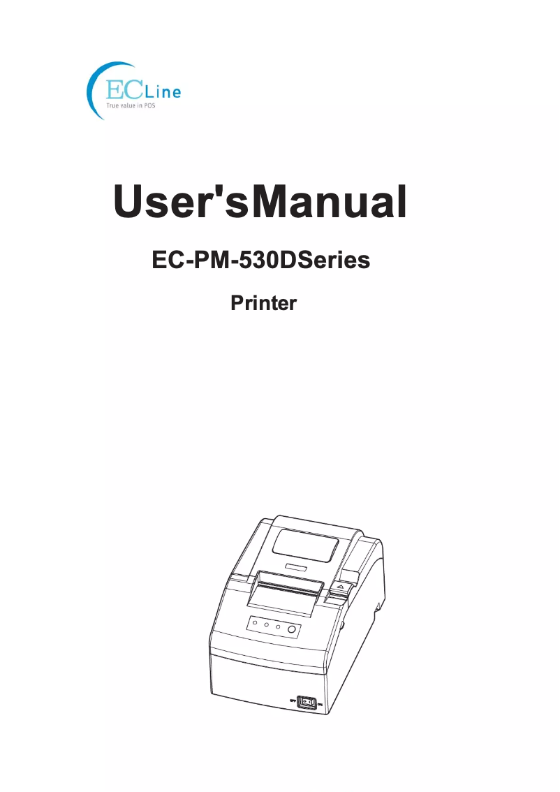 Image de la première page du manuel de l'appareil EC-PM-530D-USB