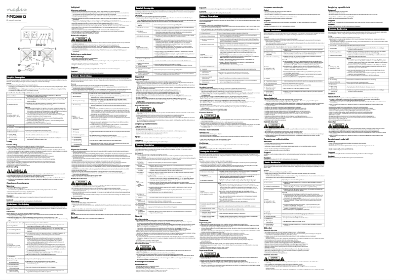 Image de la première page du manuel de l'appareil PIPS200012