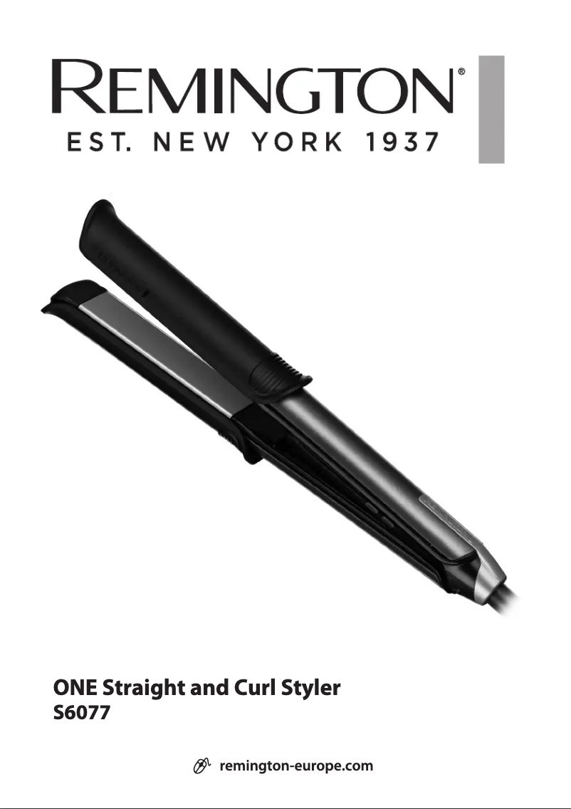 Image de la première page du manuel de l'appareil S6077