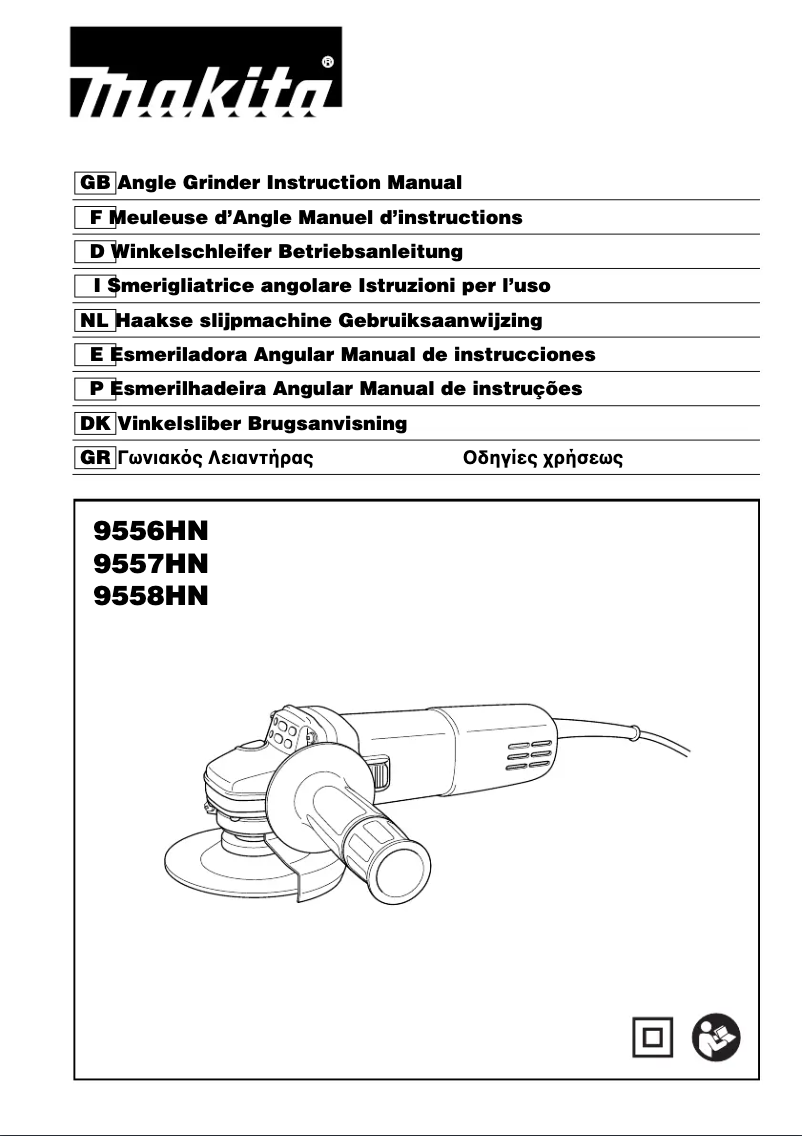 Page 1 de la notice Manuel utilisateur Makita 9557HN
