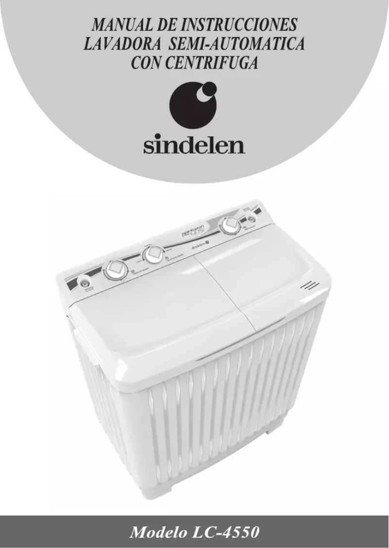 Page 1 de la notice Manuel utilisateur Sindelen LC-4550