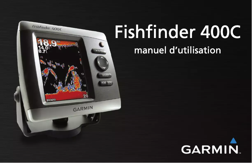 Página 1 del manual Manual de usuario Garmin FishFinder 400C