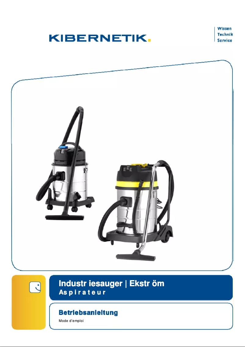 Page n°1 - Manuel utilisateur Kibernetik 7013